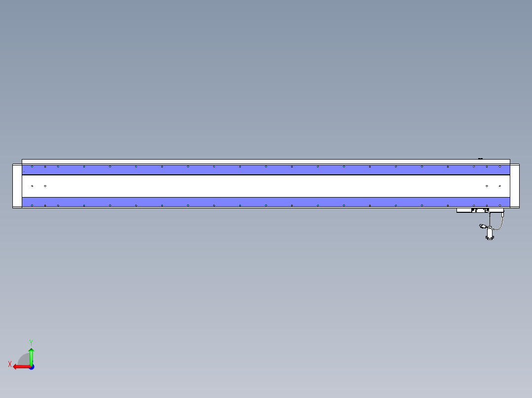 威洛博VL系列3d模型模组VL17E2Y-S1650后视图