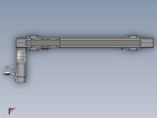 欧规同步带GTB65-CL-400W俯视缩略图