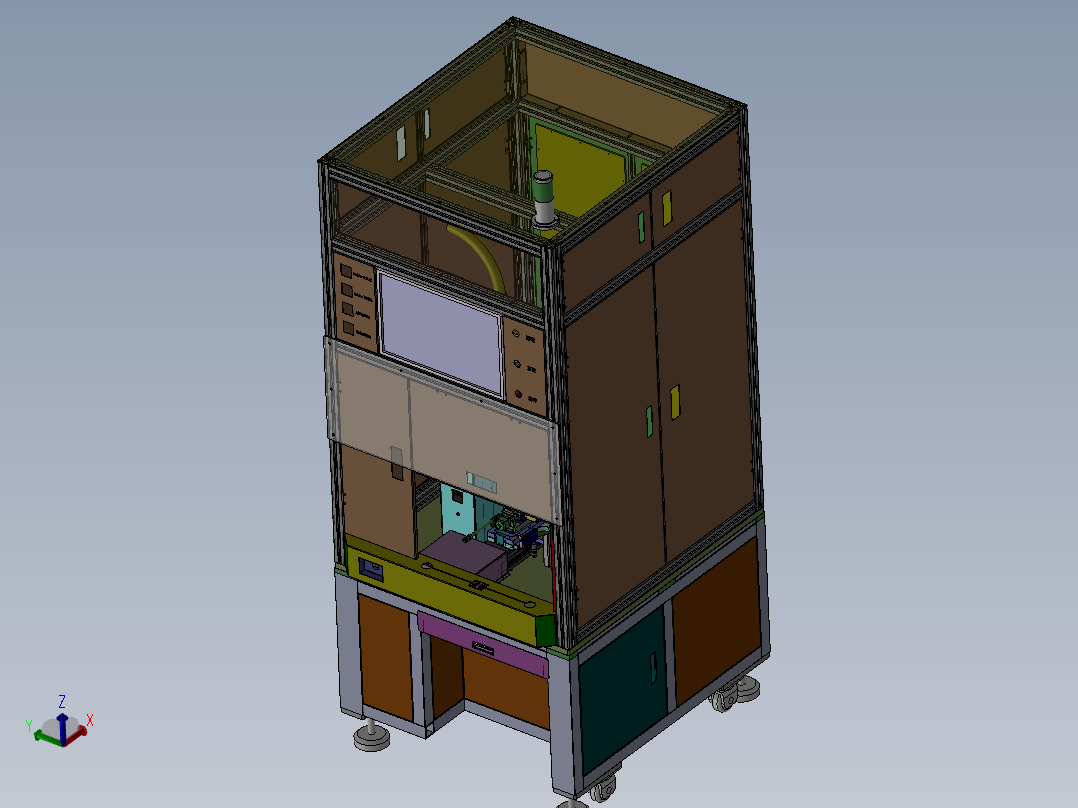 四轴CG侧面自动锁螺丝机sw18可编辑