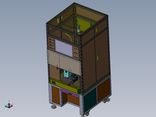 四轴CG侧面自动锁螺丝机sw18可编辑