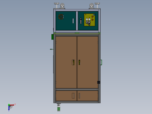 四轴CG侧面自动锁螺丝机sw18可编辑俯视缩略图