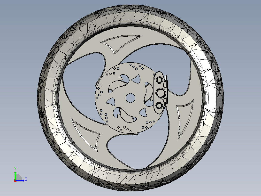 轮胎、车轮、轮毂(161)左视图