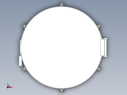 人孔manhole-800dia-1 4 X_T前视缩略图