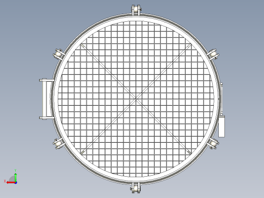 人孔manhole-800dia-1 4 X_T后视缩略图