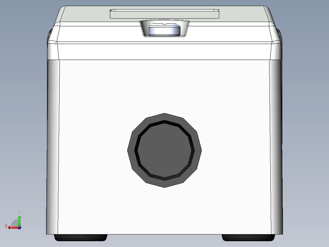 脚踏开关后视图