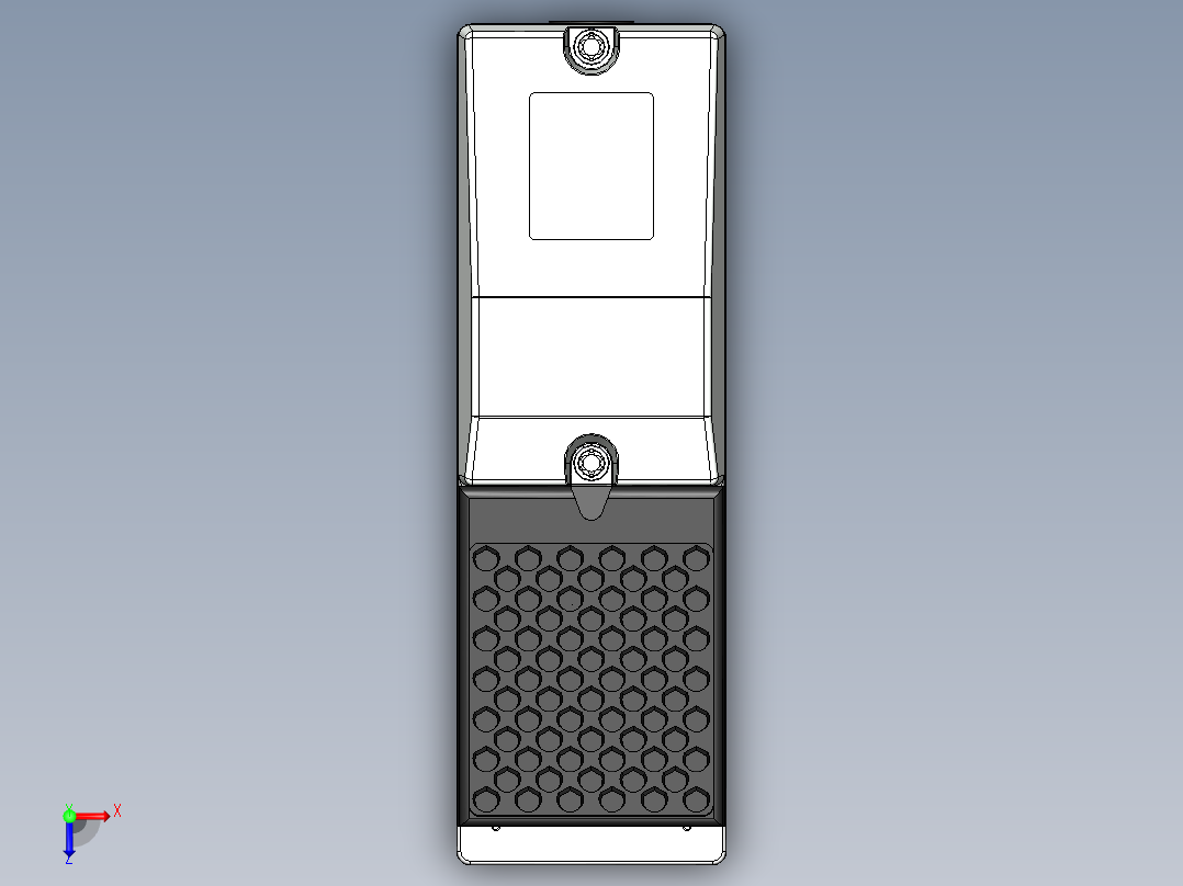 脚踏开关俯视图