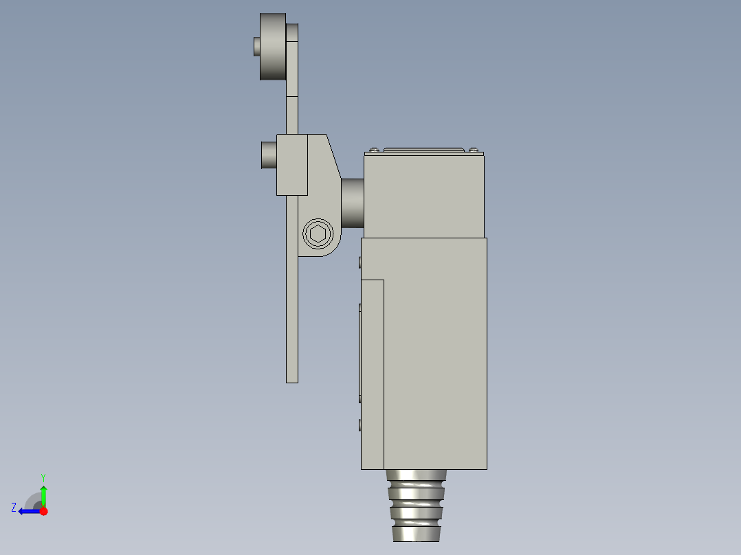 HL-5030限位开关HL-5030右视图