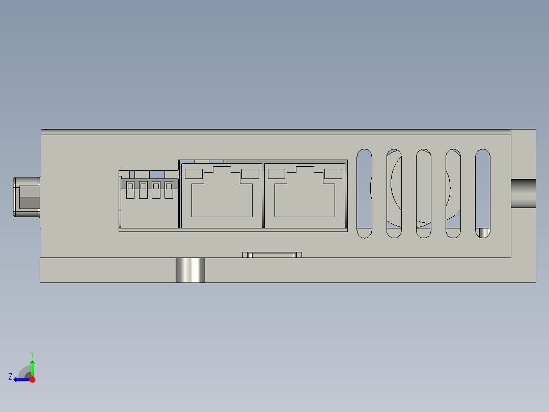 驱动器FD134S右视图
