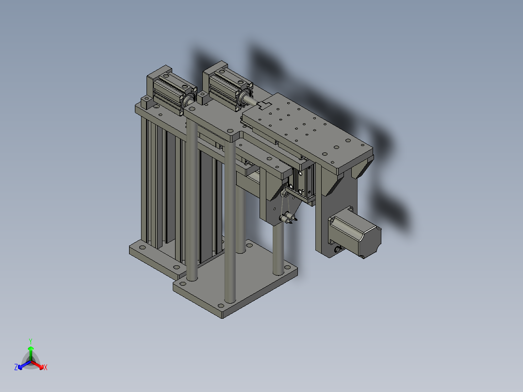 W000M4锁螺丝机构