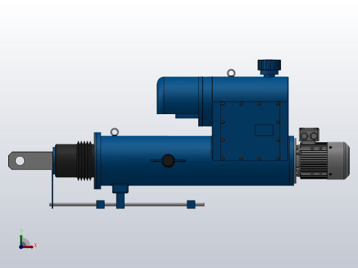 DYTC系列电液推杆DYTC2-1250-300／25ZL前视缩略图