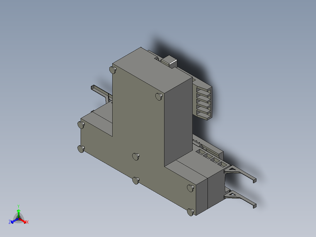 数控成形磨齿机主视图