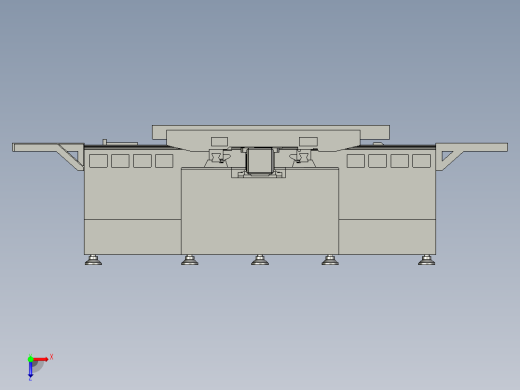数控成形磨齿机俯视缩略图