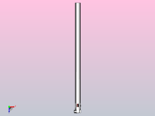 皮带直线轴半封闭可选导轨TPA-HNB-120D-110-L2200-RP-C-P40-N3俯视缩略图