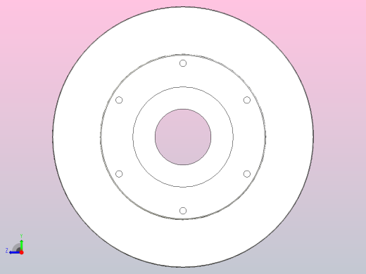 车床主轴右视缩略图