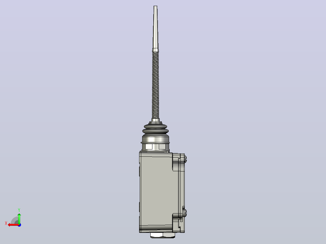 行程开关传感器TZ-5166后视图
