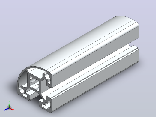 40X40L R BR铝型材