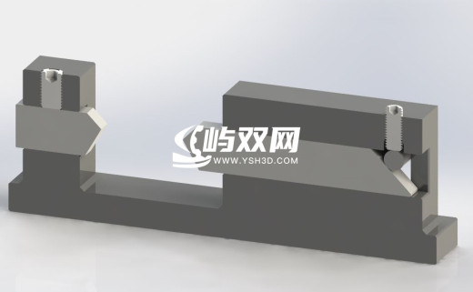 刀口式夹紧器工装夹具3D图纸 STEP IGS格式缩略图