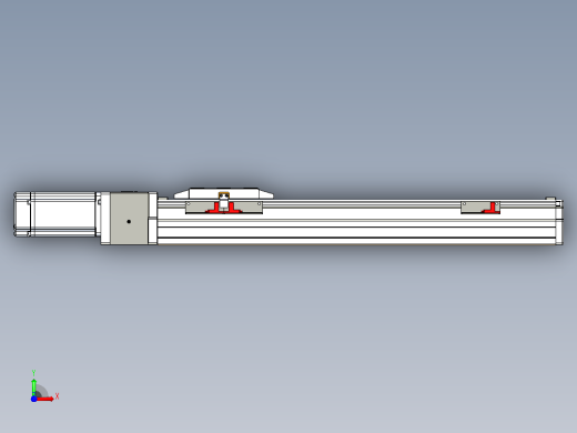 GTH 内嵌式模组 FTH80-PD-P40  TOYO 电缸滑台[FTH80-350-PD-P40]前视缩略图