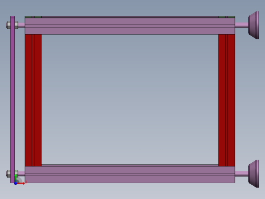 玩具汽车轮子组装机（含工程图sw15可编辑+BOM）前视缩略图