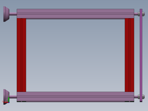 玩具汽车轮子组装机（含工程图sw15可编辑+BOM）后视缩略图