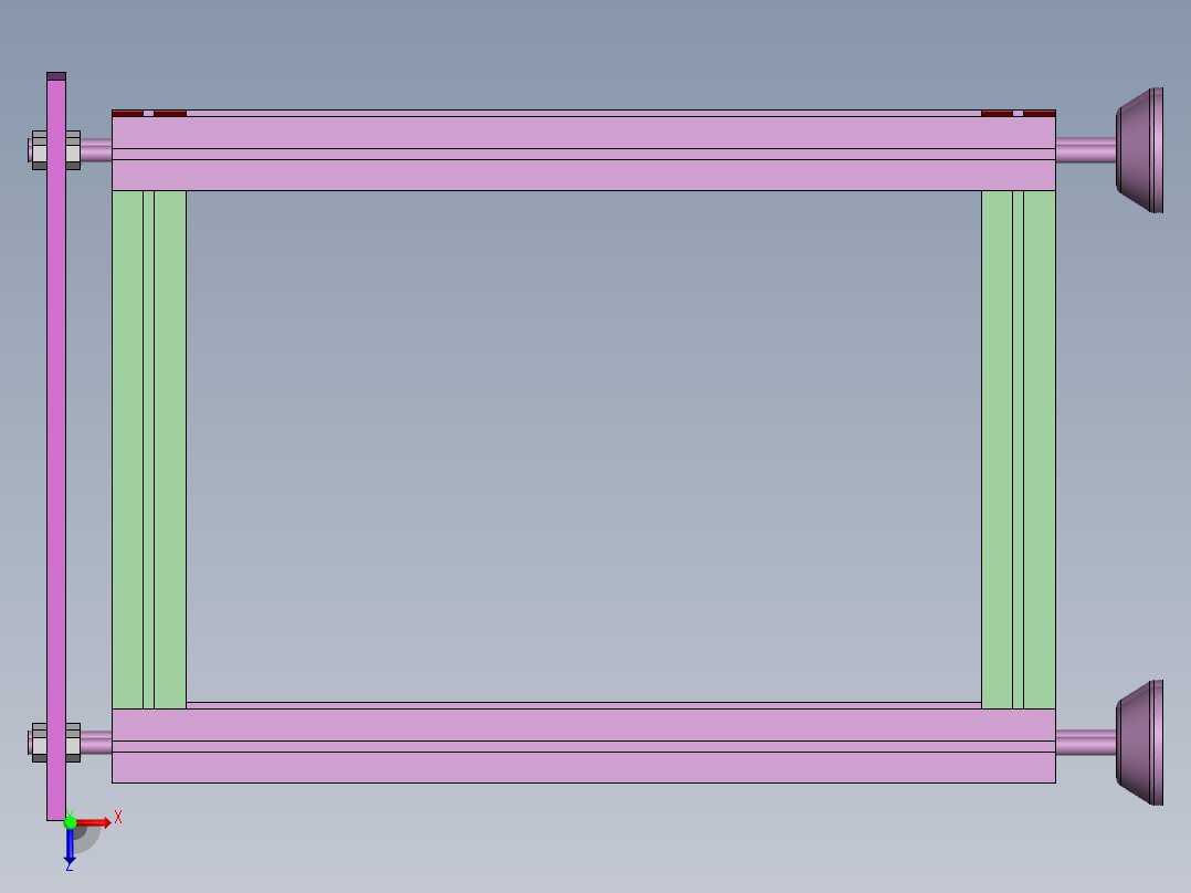 玩具汽车轮子组装机（含工程图sw15可编辑+BOM）俯视图