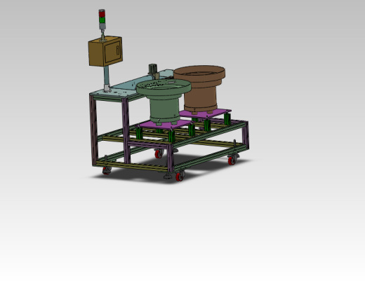 玩具汽车轮子组装机（含工程图sw15可编辑+BOM）缩略图