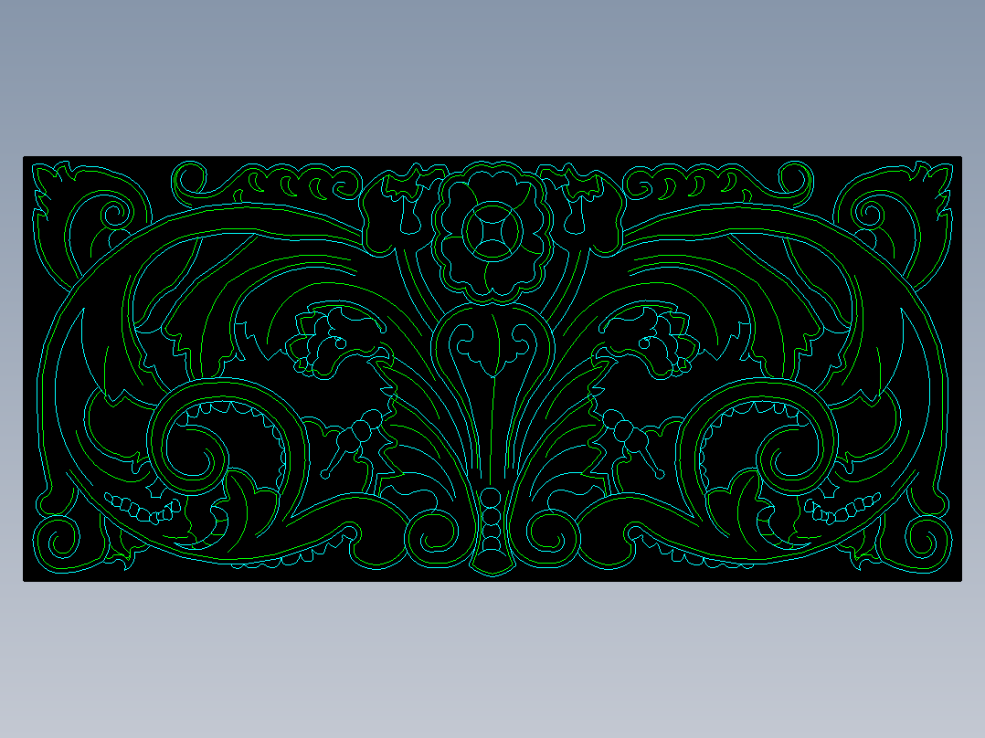 CAD室内设计施工图常用图块之饰线