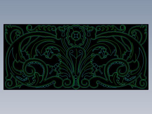 CAD室内设计施工图常用图块之饰线