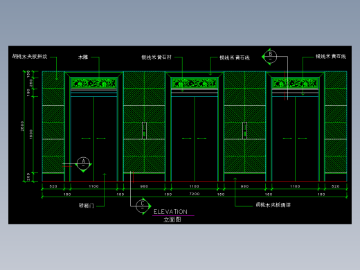 室内装修常用图块-FH02003D
