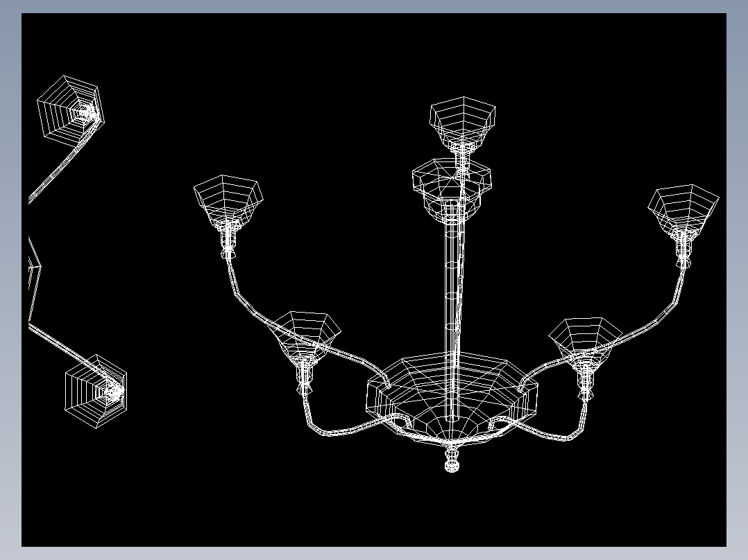 室内家具及植物三维模型八-D130