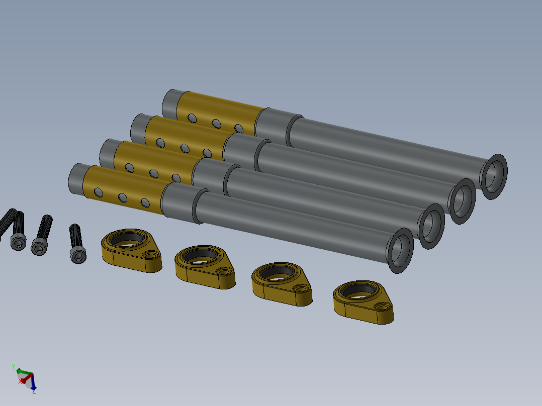 solidworks 推杆套设计