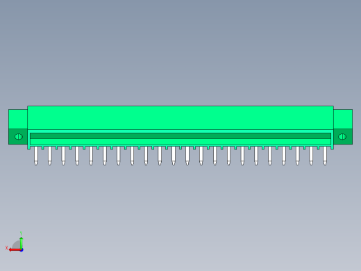 DEGSON 15EDG（公头） 3.5mm 螺钉锁紧，插拔式接线端子 FullPack-15EDGLM-3.5-22P-14-00AH后视缩略图