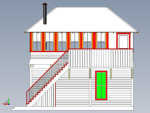 学院公园铁路区塔后视缩略图