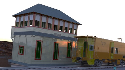 学院公园铁路区塔缩略图