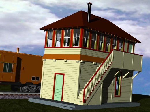 学院公园铁路区塔缩略图