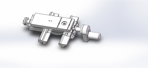 机床横向进给机构设计及建模【步进电机】【含三维图+CAD图+文档】缩略图