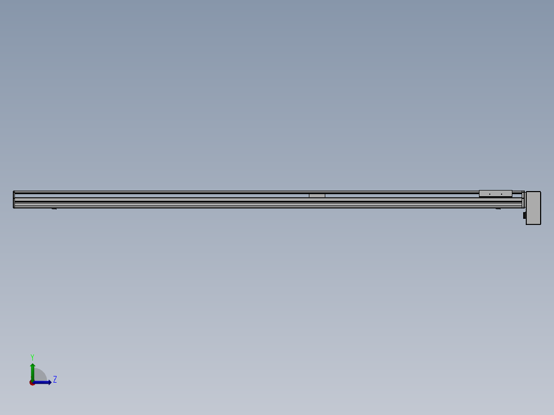 精密模组MT140-L110-1900-LD-M40-C4左视图