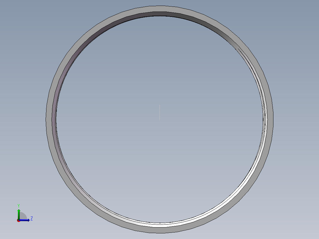 管箍-等径直通 DN100左视图