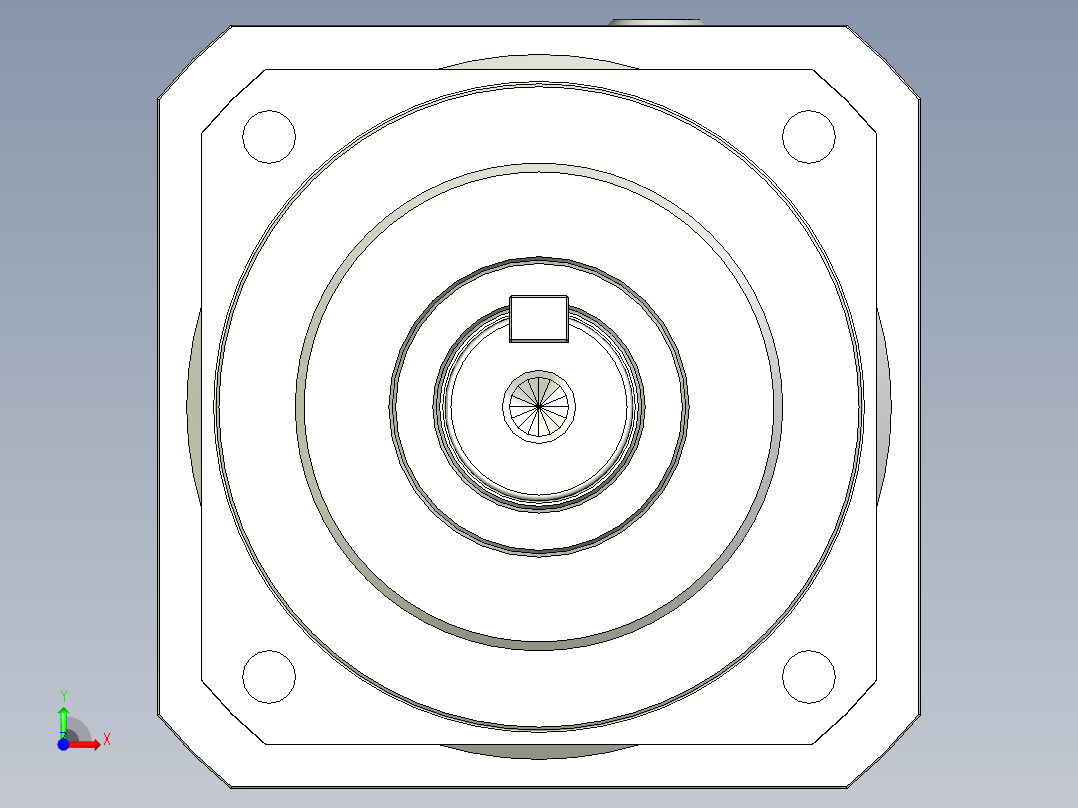 多摩川行星减速机TB-115-L1-24HA前视图