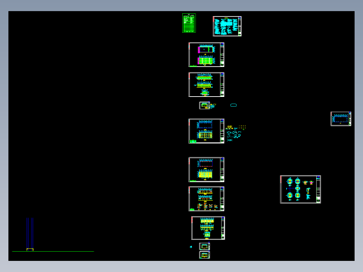 东升二厂B厂房工程CAD