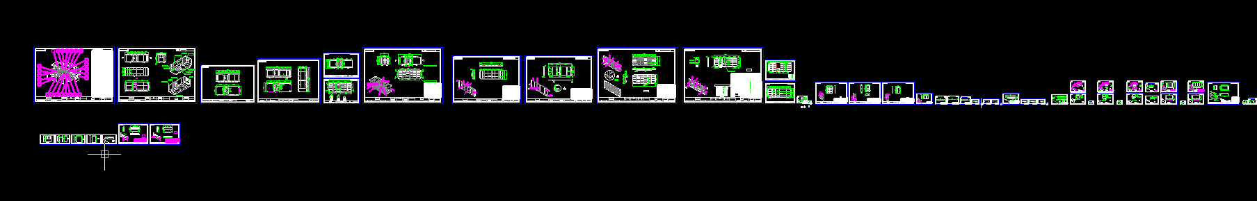 8.5米风景旅游民宿太空舱设计CAD图纸若干可编辑