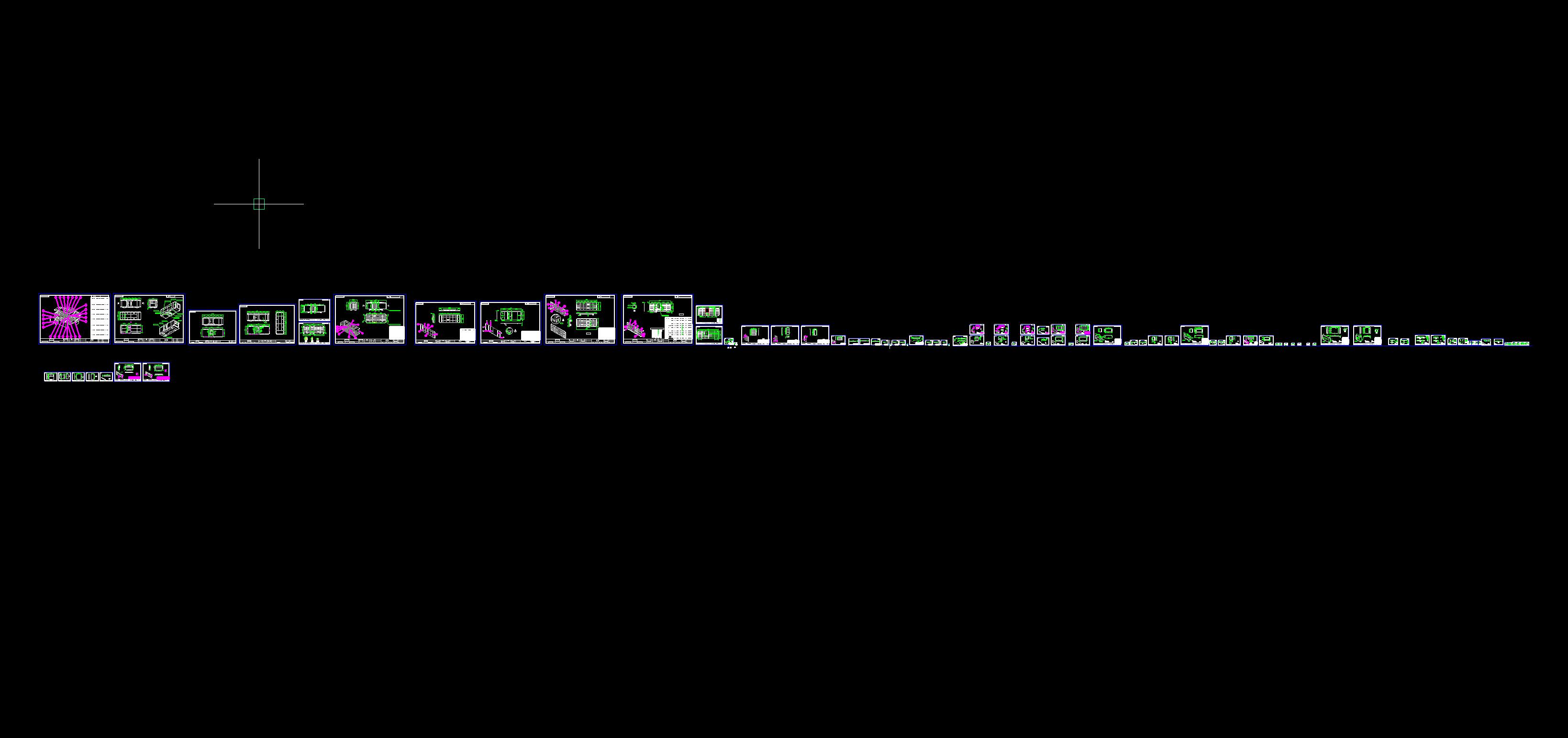 8.5米风景旅游民宿太空舱设计CAD图纸若干可编辑