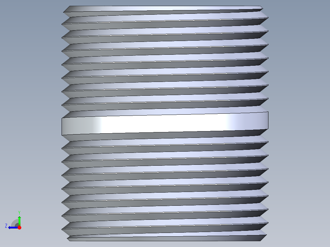 聚氯乙烯配件33-Sch80_Nipple_MPTxMPT_861-133_1in x Close右视图