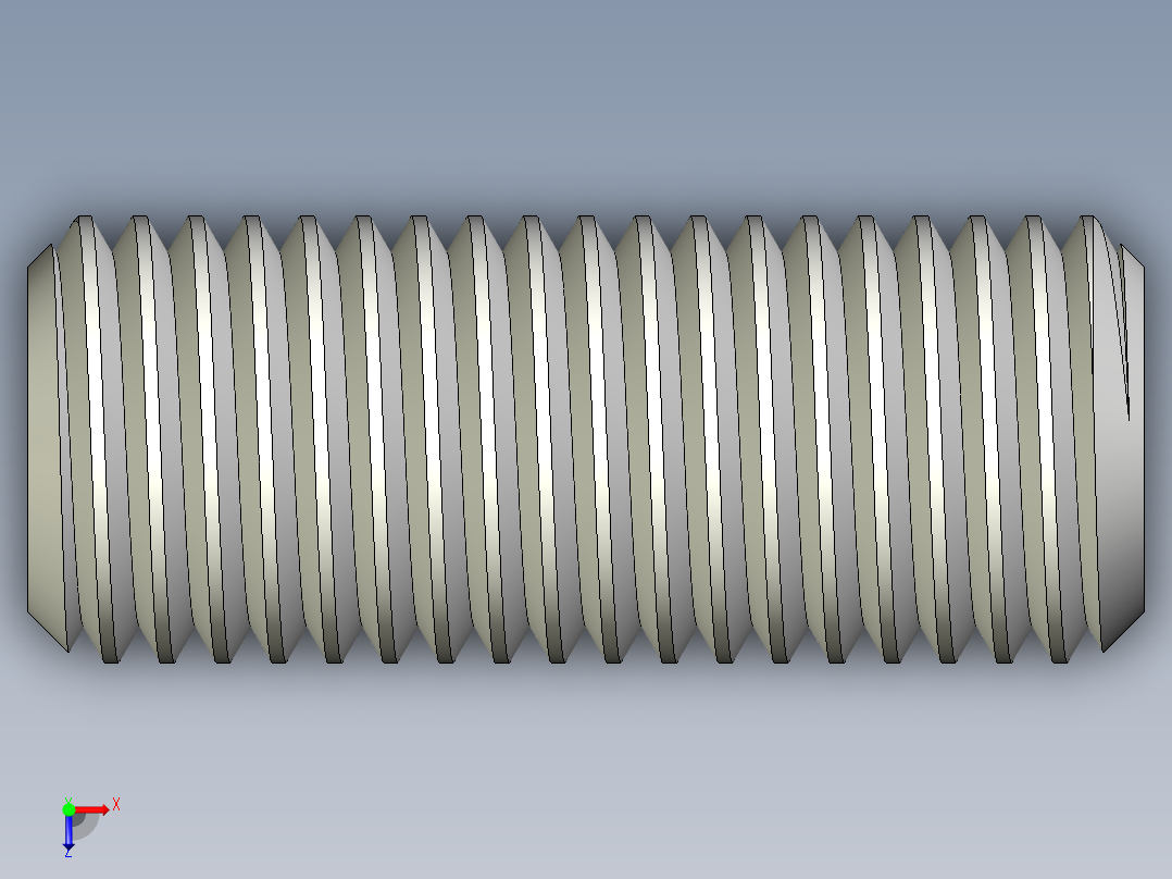 DIN 913-ISO 4026 固定螺钉-M24 L=60.STEP俯视图