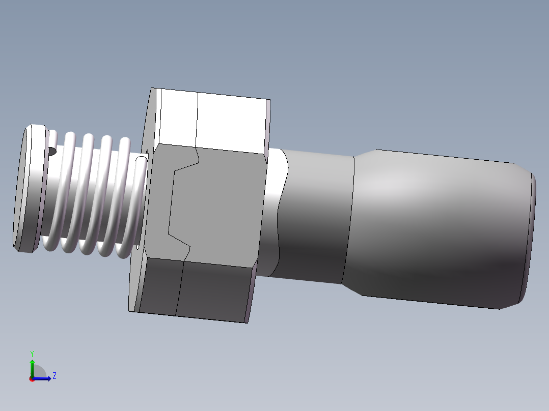 芯轴套设计与数控加工工艺【含图和文档】左视图