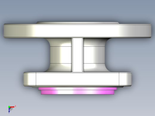 管道手动球阀-水管开关阀-手动阀门User Library-md52c150dn32_MD52C150DN32.FCP俯视缩略图