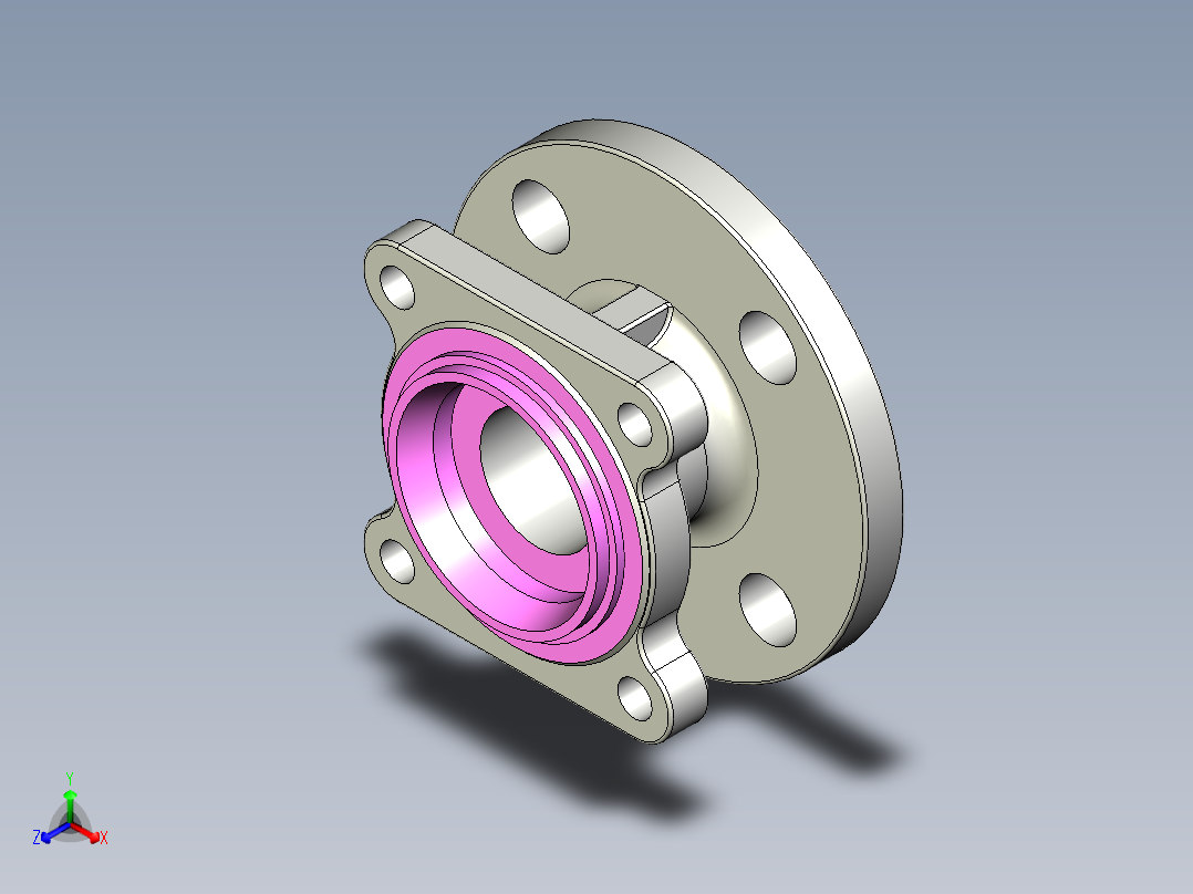 管道手动球阀-水管开关阀-手动阀门User Library-md52c150dn32_MD52C150DN32.FCP正等轴测图