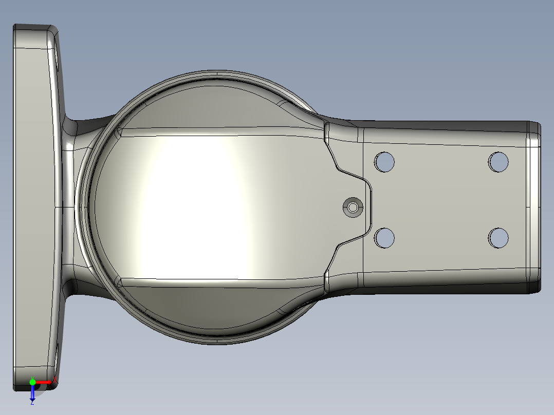 55-75-110墙座.STEP俯视图