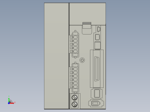 MDDKT5540E伺服控制器前视缩略图