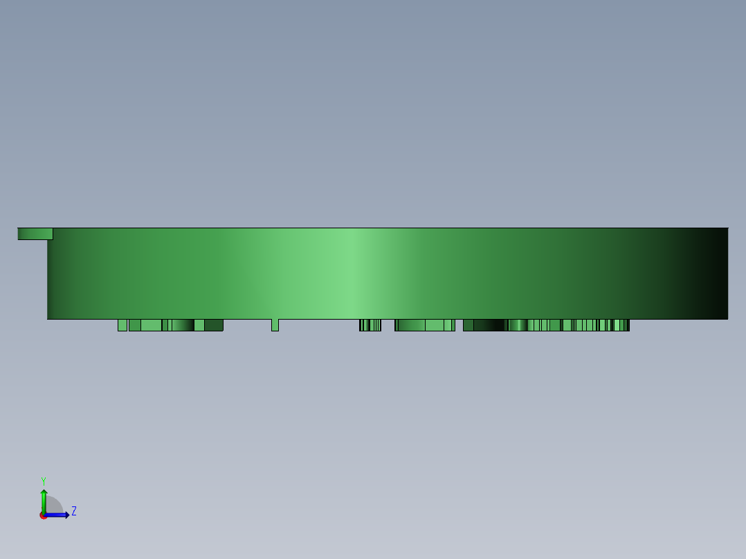 易拉罐盖子 三维图纸与CAD图纸左视图